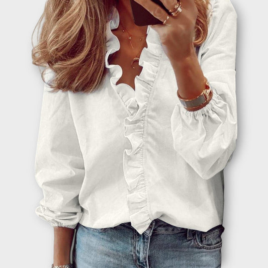 Isadora™ | Ruffled Blouse