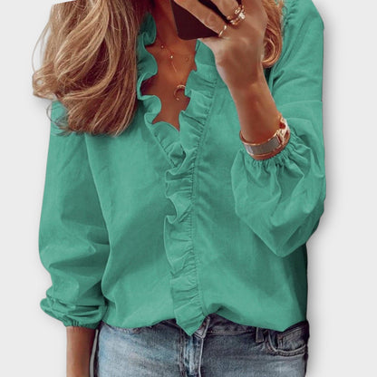 Isadora™ | Ruffled Blouse
