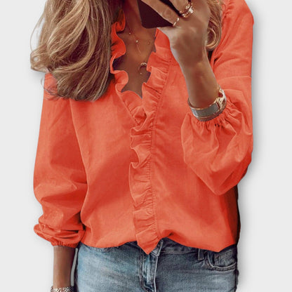 Isadora™ | Ruffled Blouse