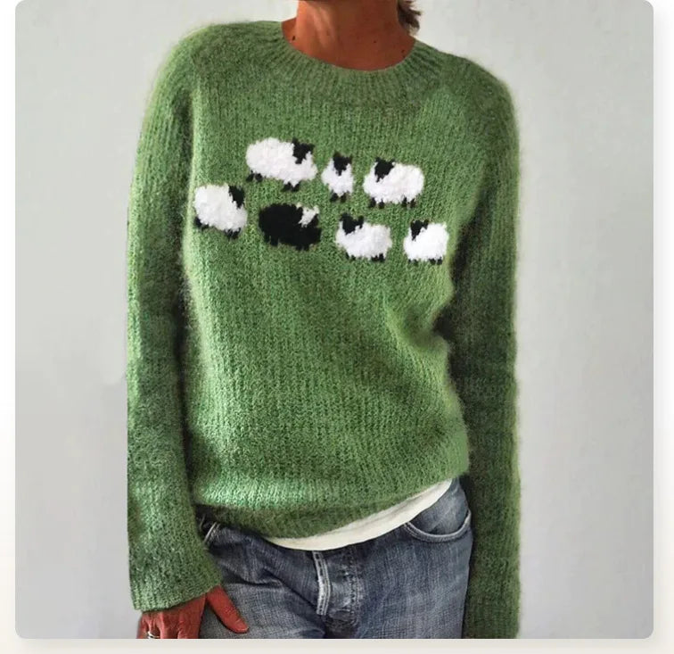 Poppy™ - Retro chic and ultra-cozy sweater