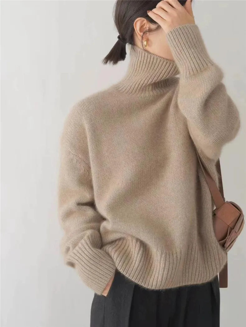 Niamh™ | Cashmere Turtleneck
