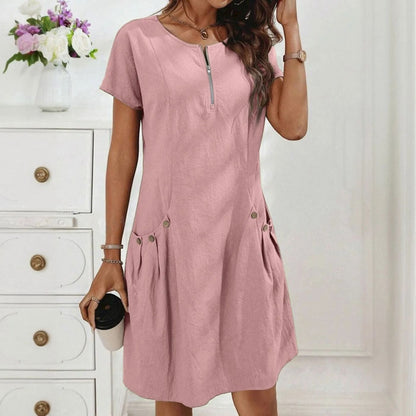 Karen™ | Stylish Women's Dress with Zipper