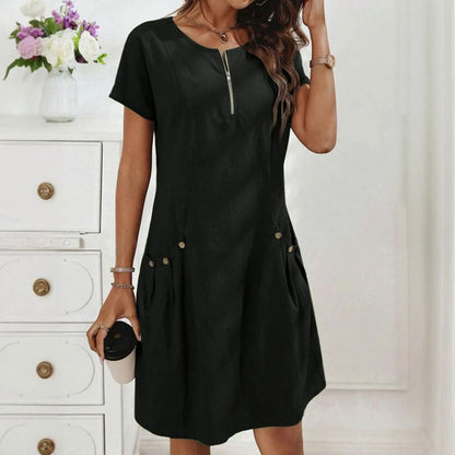 Karen™ | Stylish Women's Dress with Zipper