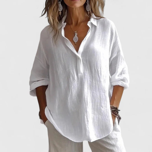 Roxanna™ | Linen Blouse