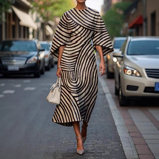 Evangeline™ | Round Neck Dress