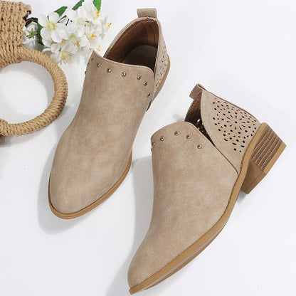 Kendall™ | Cut-Out Ankle Boots