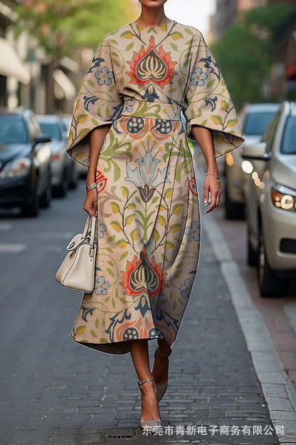 Evangeline™ | Round Neck Dress