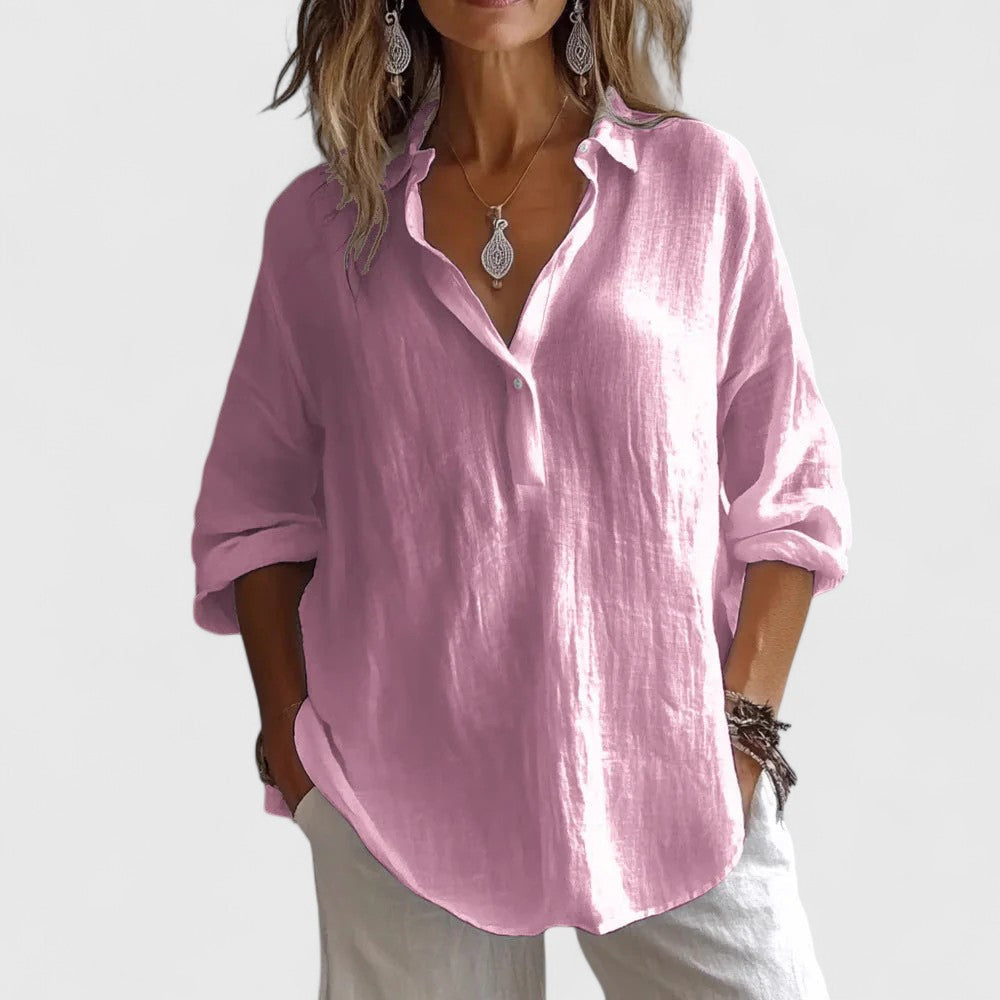 Roxanna™ | Linen Blouse