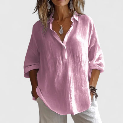 Roxanna™ | Linen Blouse