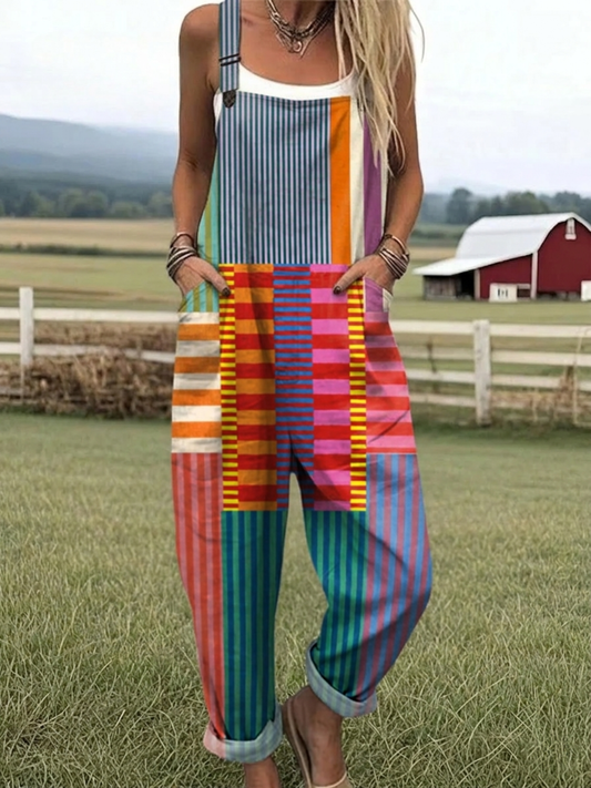 Rosalie™ | Stripe Jumpsuit