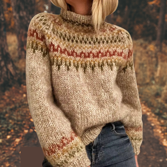 Sienna™ | Nordic-knit pullover for women