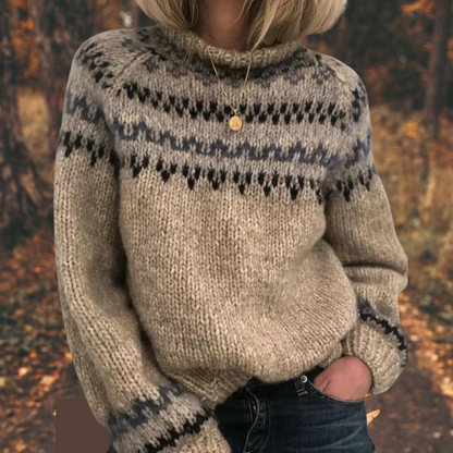 Sienna™ | Nordic-knit pullover for women