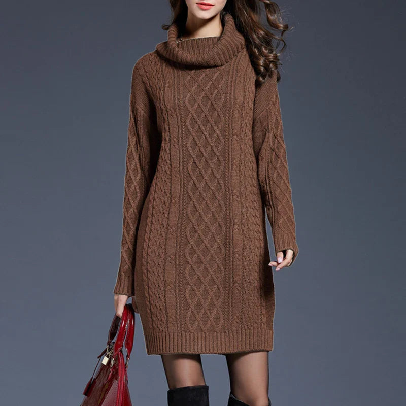 Brenda™ | Elegant & Knitted Winter Dress