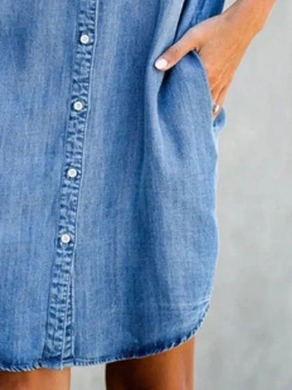 Theresa™ | Denim Summer Dress