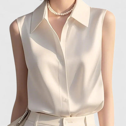 Irene™ | Sleeveless Blouse