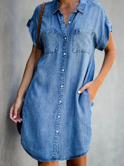 Theresa™ | Denim Summer Dress