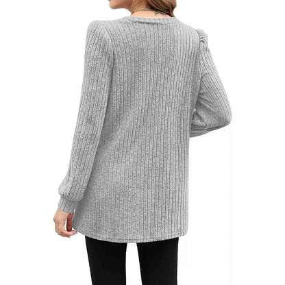 Carol™ | Long Ladies' Sweater with Pockets