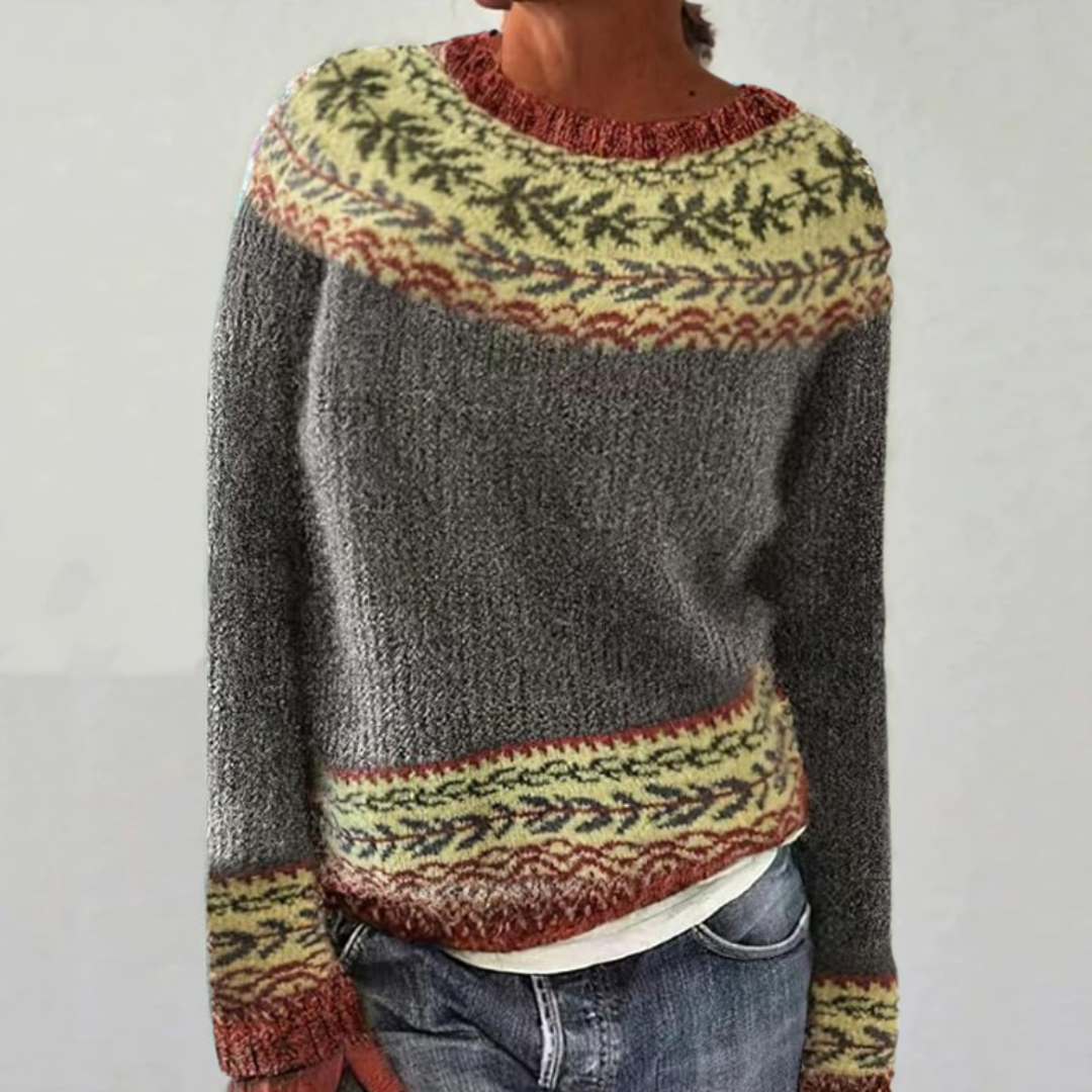 Lara™ - Ultra-comfortable and chic retro pullover