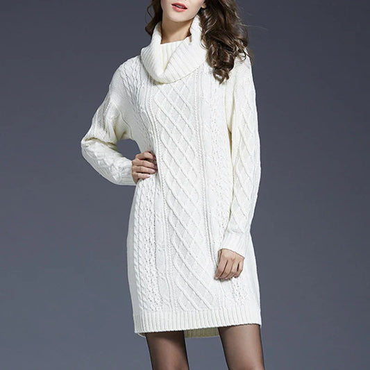 Brenda™ | Elegant & Knitted Winter Dress
