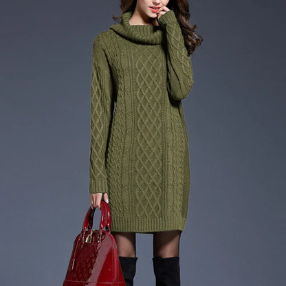 Brenda™ | Elegant & Knitted Winter Dress