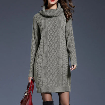 Brenda™ | Elegant & Knitted Winter Dress