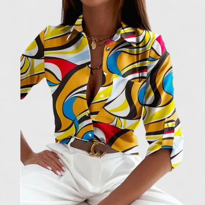Lisette™ | Printed Blouse