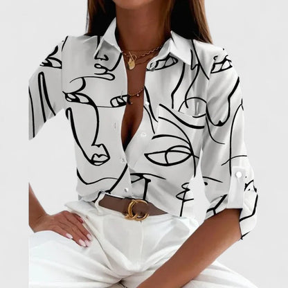 Lisette™ | Printed Blouse