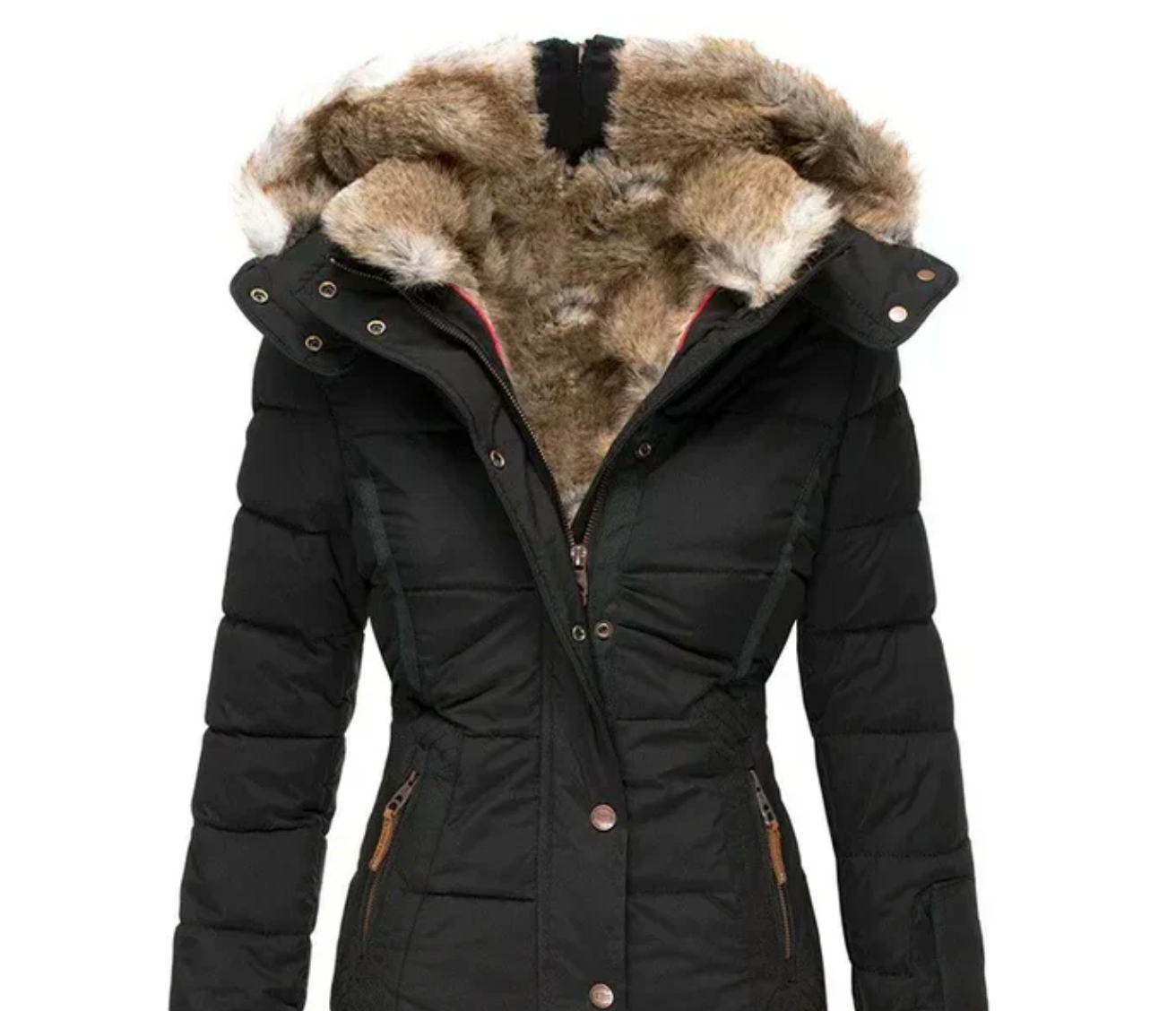 Marie | Ultra-plush winter coat with a warm fur lining