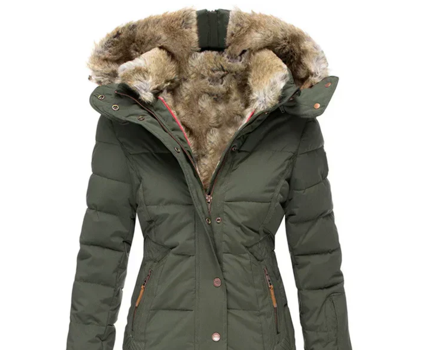 Marie | Ultra-plush winter coat with a warm fur lining