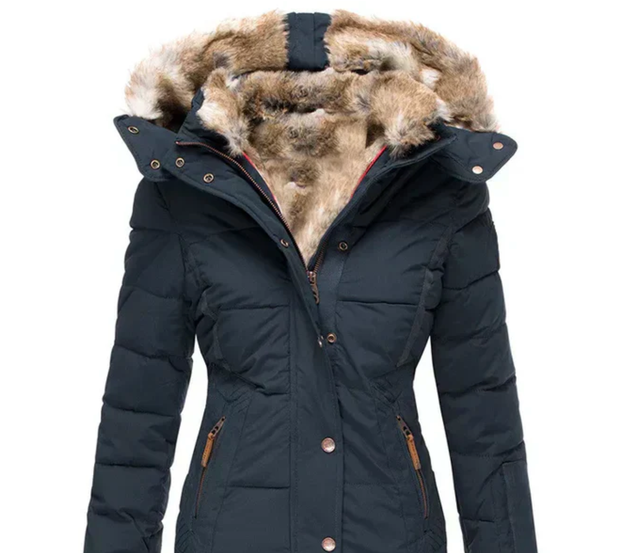 Marie | Ultra-plush winter coat with a warm fur lining