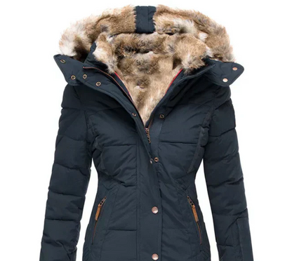 Marie | Ultra-plush winter coat with a warm fur lining