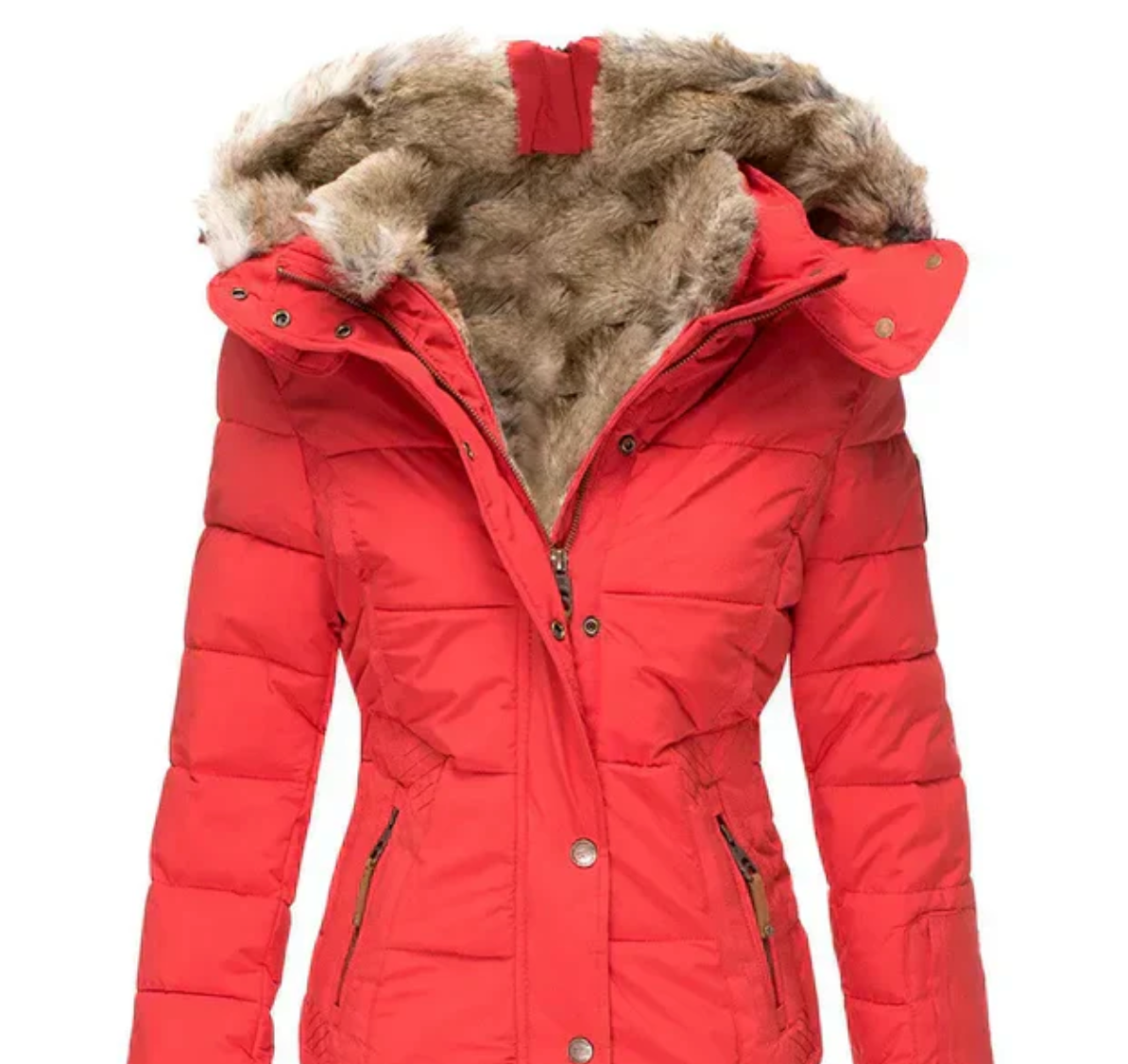 Marie | Ultra-plush winter coat with a warm fur lining