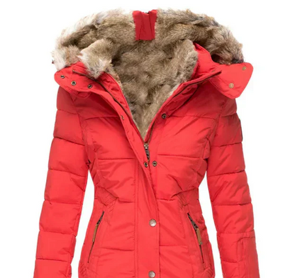 Marie | Ultra-plush winter coat with a warm fur lining