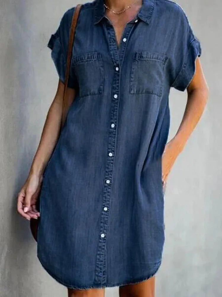 Theresa™ | Denim Summer Dress