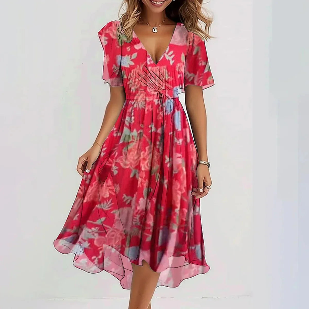 Sandra™ | Elegant Summer Dress