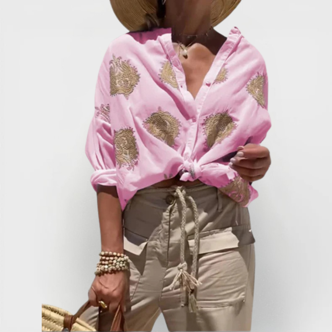 Veronika™ | Embroidered Blouse
