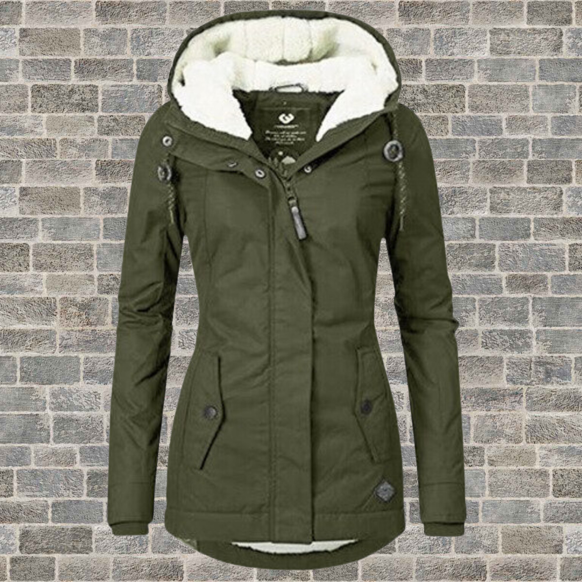 Jenna - Ultra-Soft and Warm Sherpa Hooded Coat