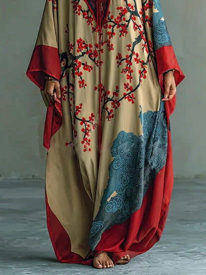 Plum Blossom™ | Maxi Dress