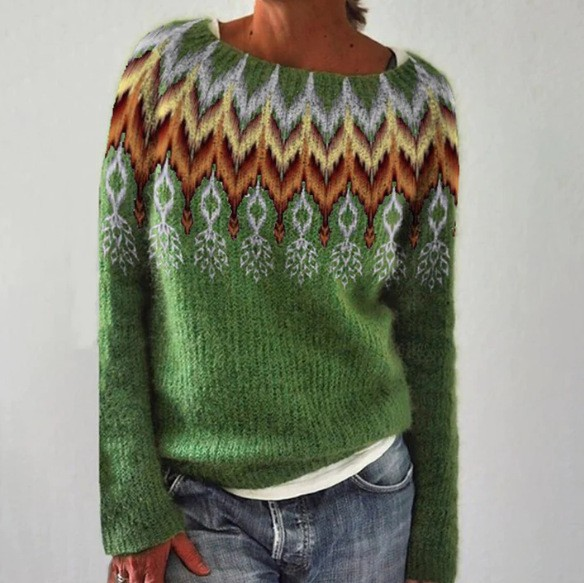 Silvia™ - Retro chic and timeless sweater