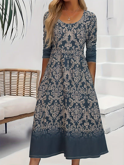 Flora | Botanical Maxi Dress