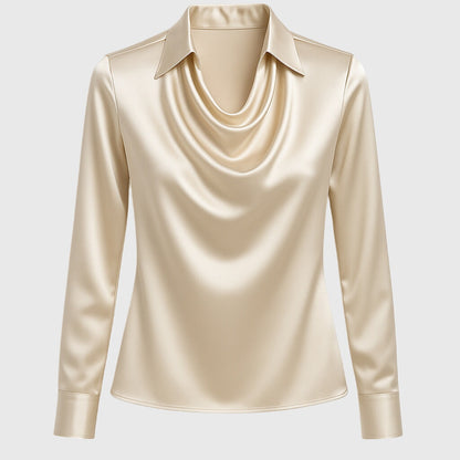 Zoe™ | Elegant Satin Blouse