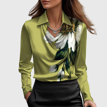 Zoe™ | Elegant Satin Blouse