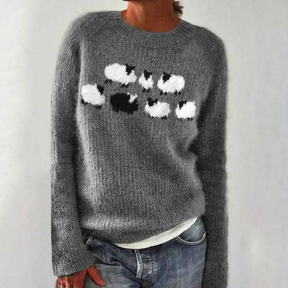 Poppy™ - Retro chic and ultra-cozy sweater