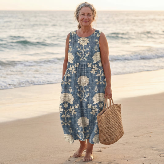 Belle™ Boho Midi Dress