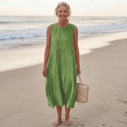 Sara™ Patterned Midi Dress