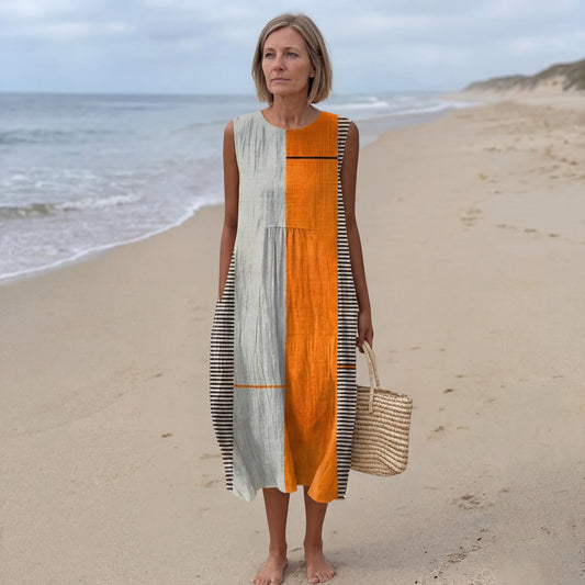 May™ Colorblock Midi Dress