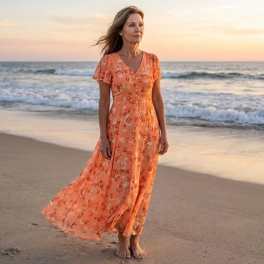 Zuri | Glamorous Tummy Covering Dress