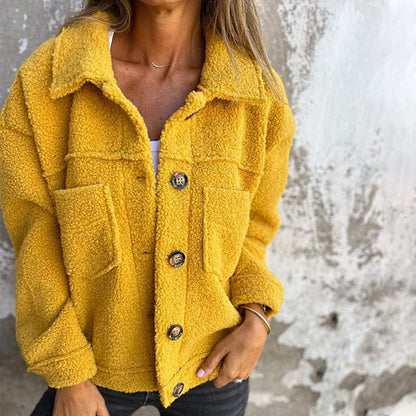 Nelea - Elegant and chic coat, refined and timeless allure