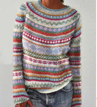 Harper | Retro knit sweater
