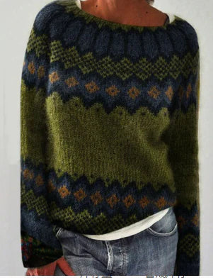 Harper | Retro knit sweater